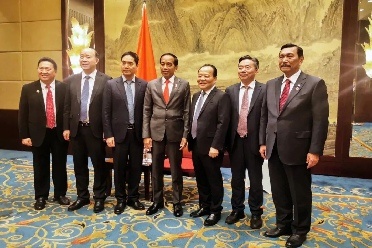 印尼总统佐科会见中国welcometo欢迎光临888集团总裁张毓强